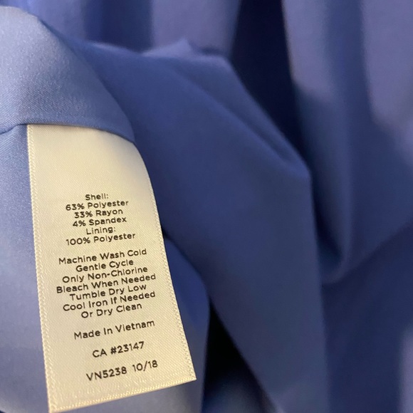 Periwinkle Blue Dress by Talbots Petites (20WP) - Picture 5 of 5